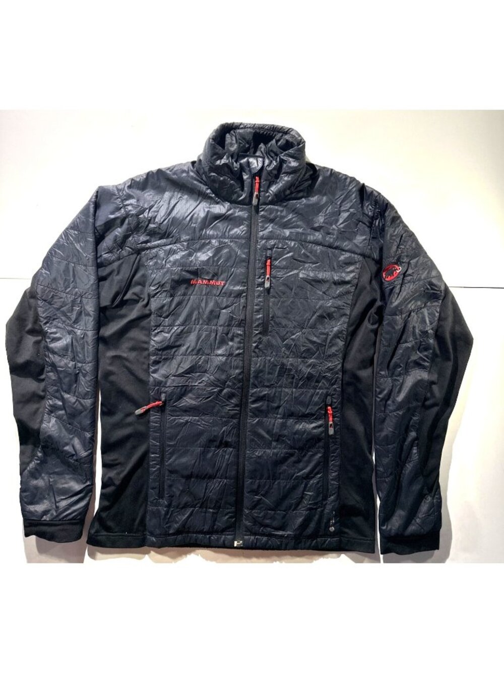 Mammut Mens Polartec Alpha Insulated Jacket Large Black Lightweight Warm Outdoor